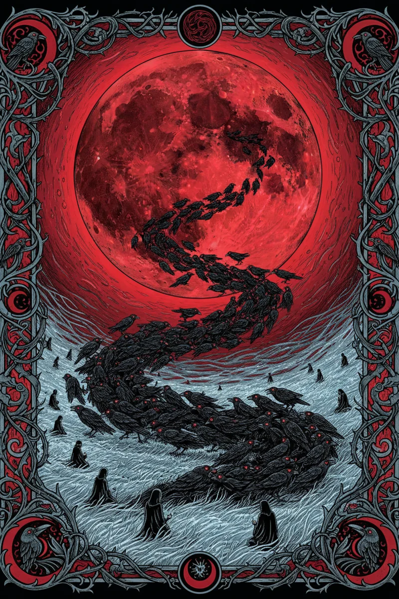 The Moon Is Bleeding