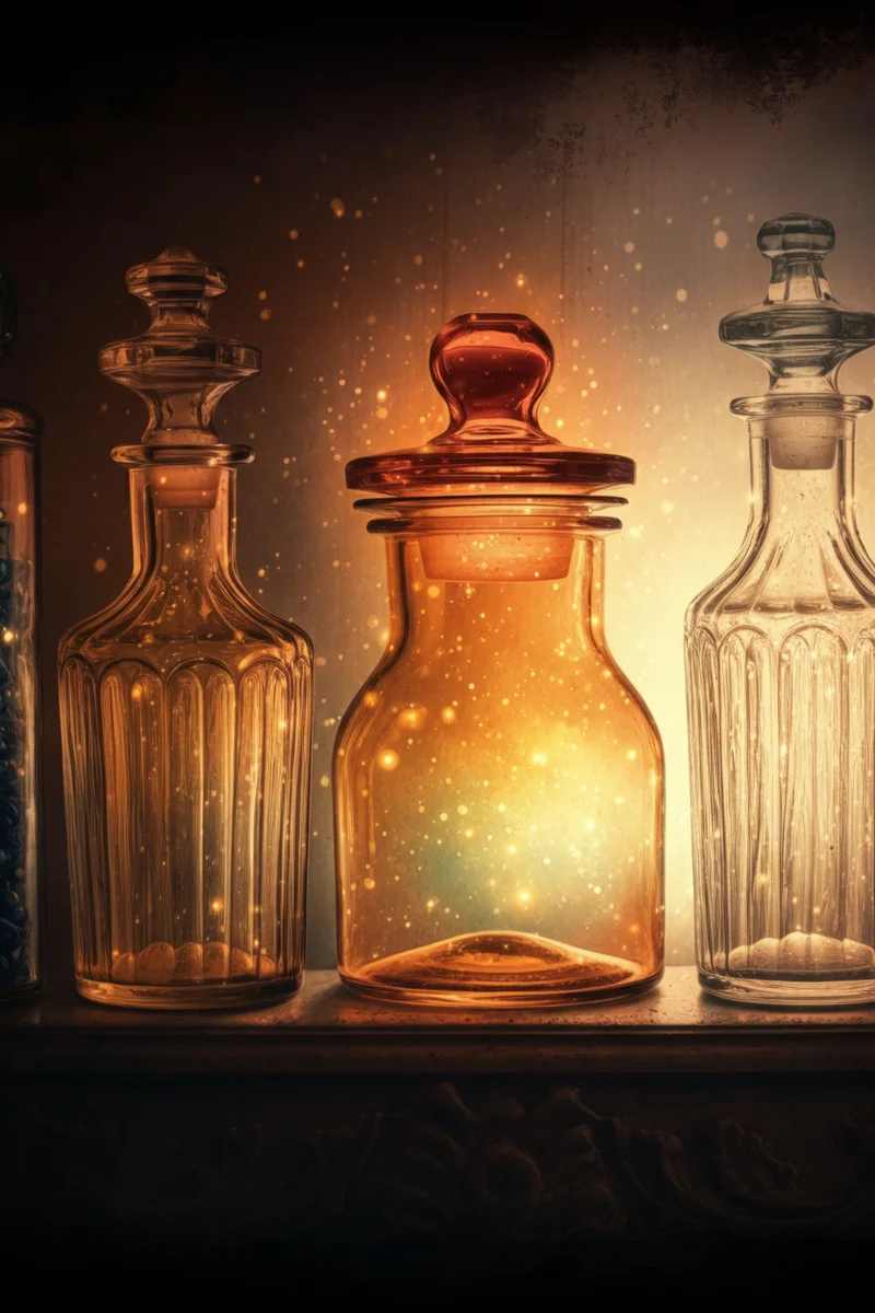 She Sold Happiness in Glass Jars